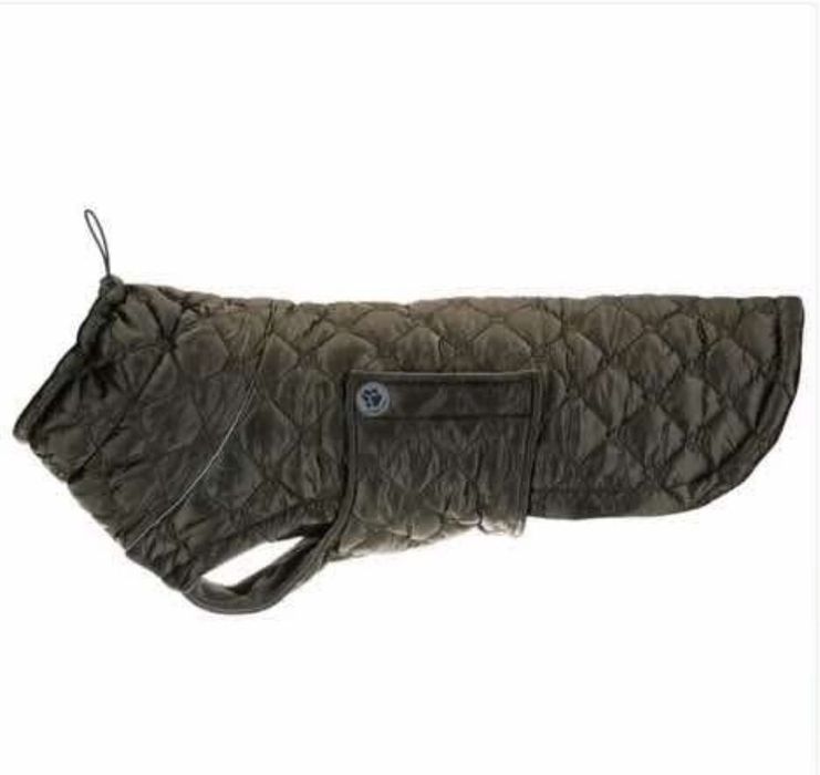 Kurtka derka dla psa 200 g, r. XS (40 cm), zielona, jak nowa (użyta dw