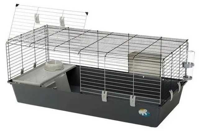 Клітка для кроликів (клетка для кроликов) Ferplast Rabbit 120 Сірий