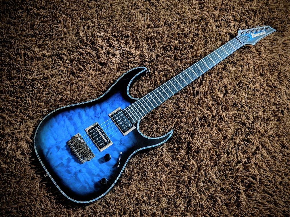 Идеал Ibanez Iron Label RGIX20 FEQM + DiMarzio Crunch lab &  Liquifire