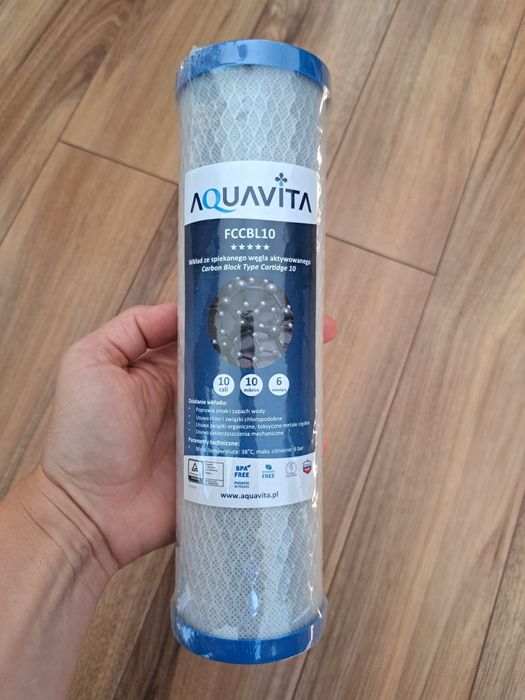 Filtr wkład węglowy FCCBL 10 Aquavita  10"