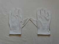 Białe rękawiczki kosmetyczne nawilżające Avon nowe