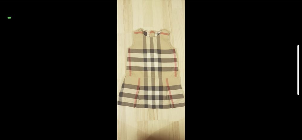 Sukienka Burberry Children, Oryginalna, Rozmiar 3 lata, 98 cm