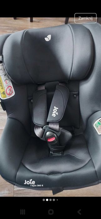 Sprzedam obrotowy fotelik i-Spin 360 E brytyjskiej marki JOIE