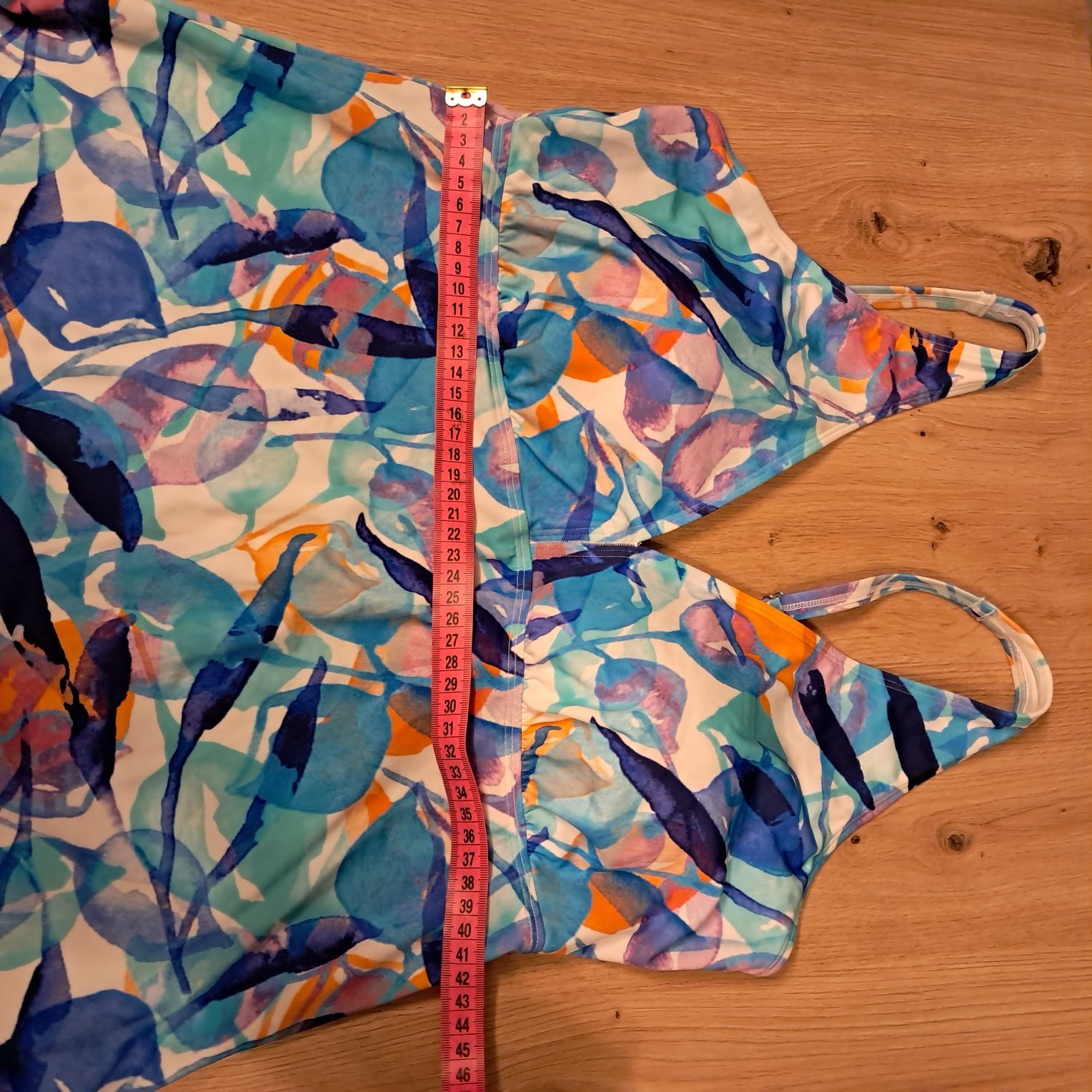 48 D/E Nowe tankini kąpielowe bonprix