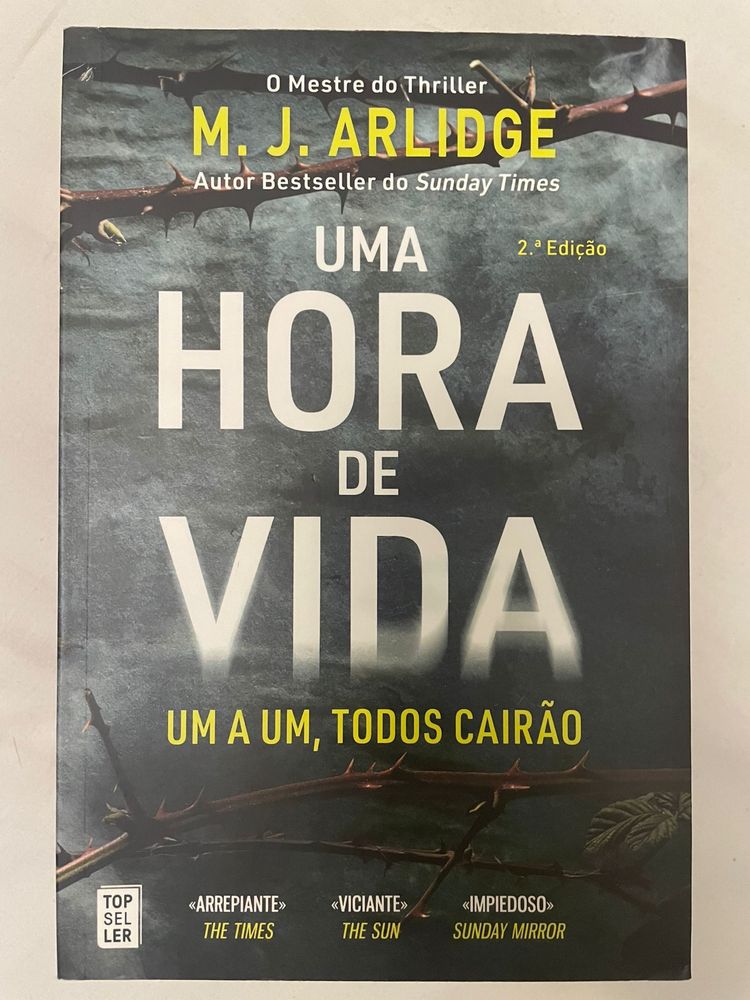 Livro “Uma Hora de Vida”  M. J. Arlidje