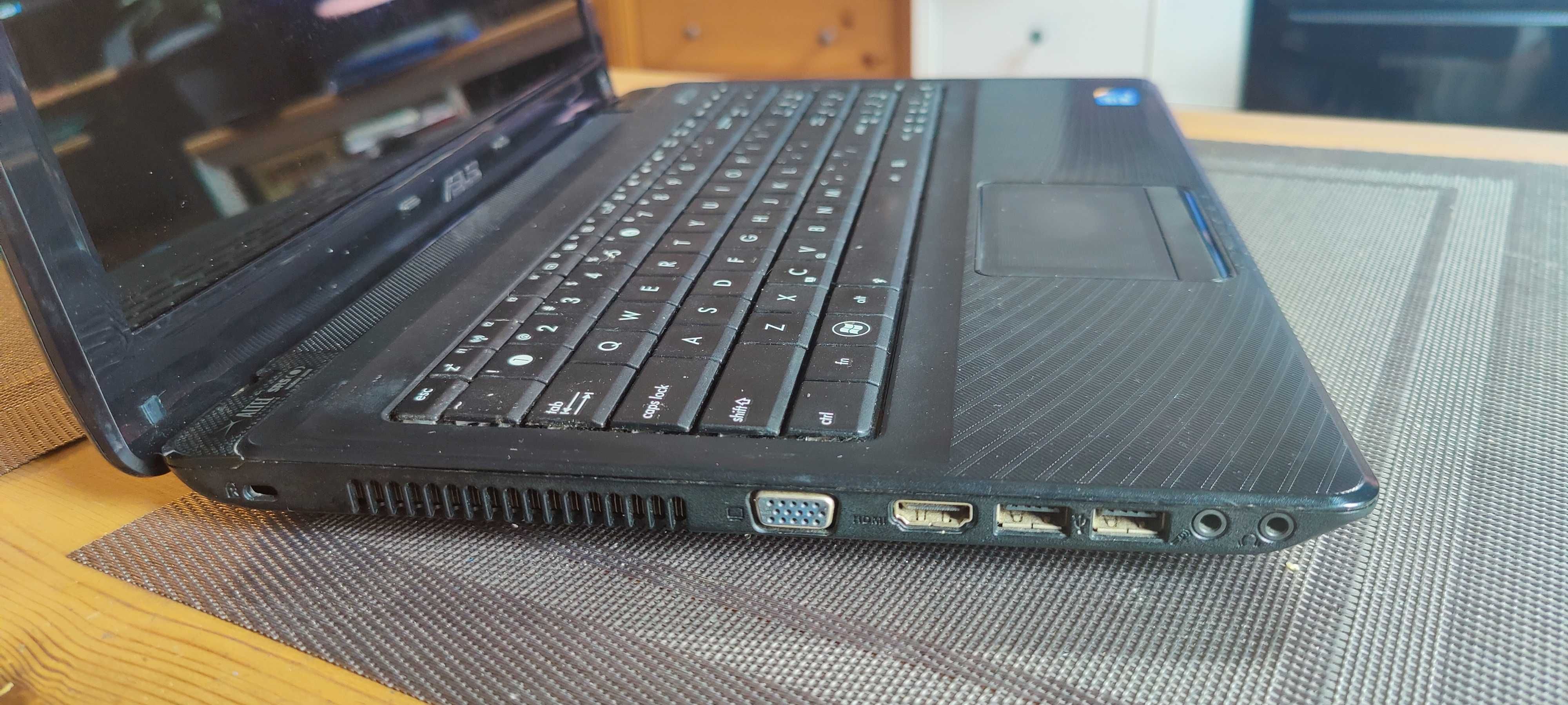 Asus A52F - 15,6 cala -Core i3 4 x 2,40 GHz -6GB Ram -240GB SSD -Win10