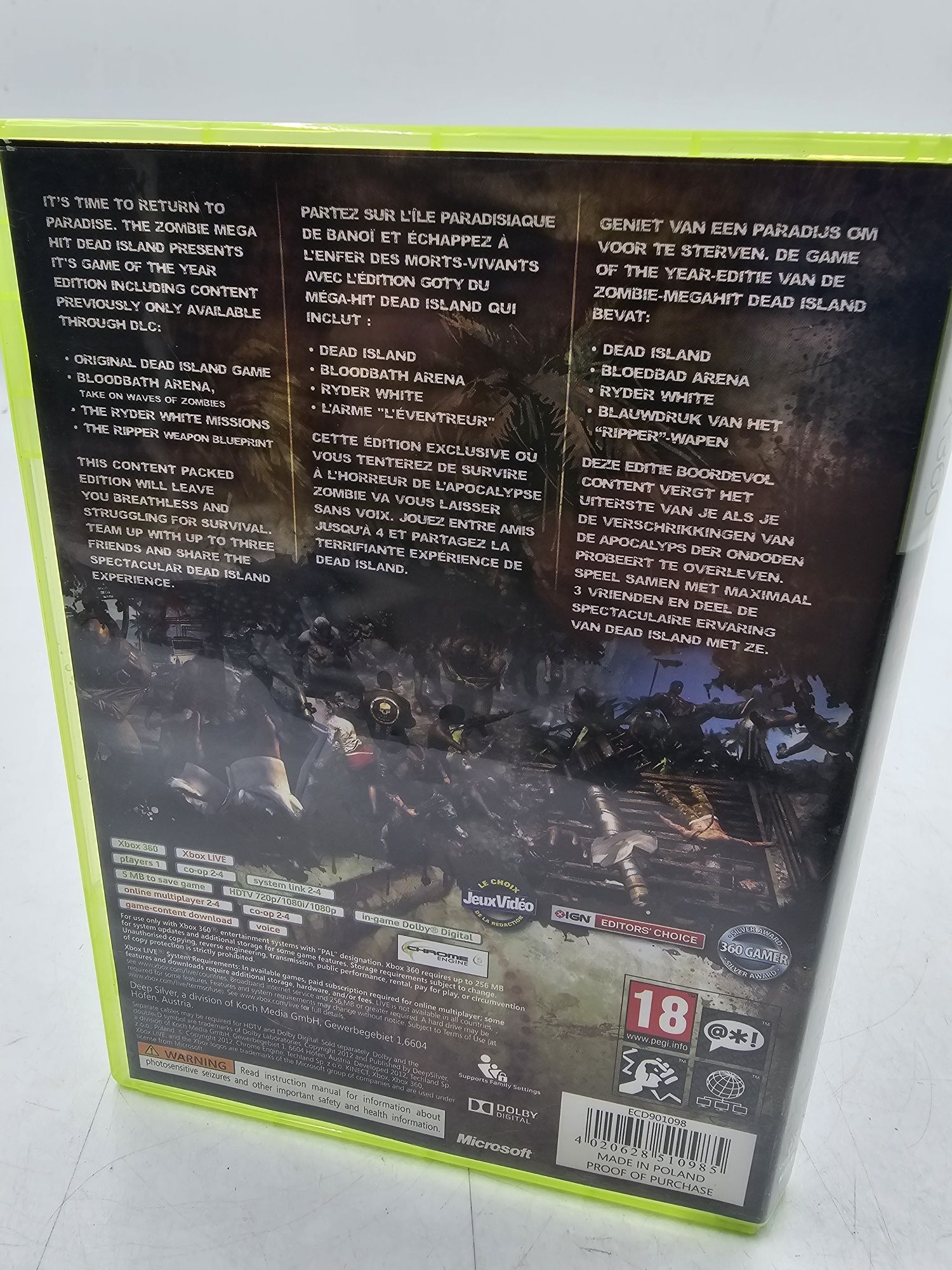 Dead Island Xbox 360