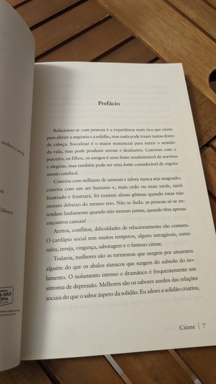 Augusto Cury - Ciúme