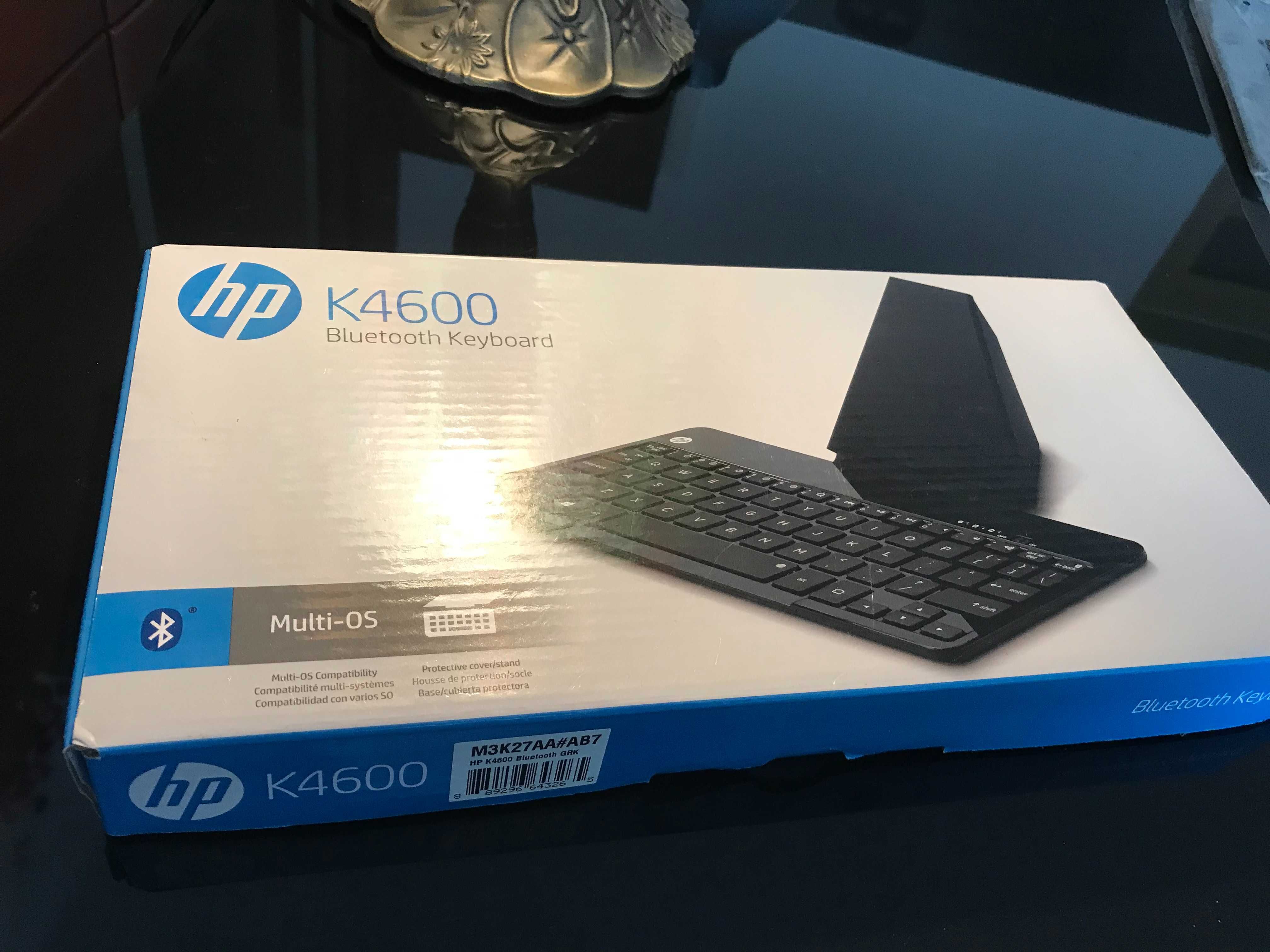 HP K4600 klawiatura Bluetooth (z podpórką na tablet), czarna