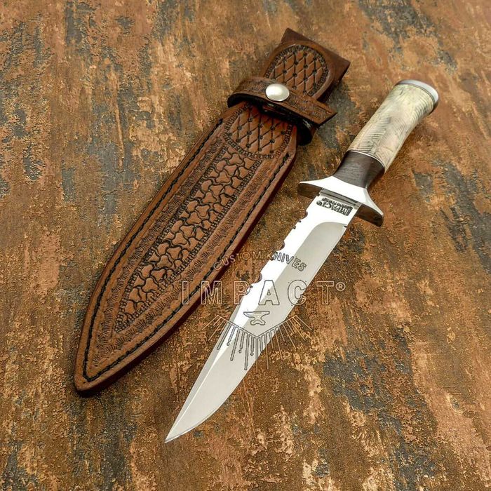 IMPACT nóż turystyczny Bowie stal D2 1445