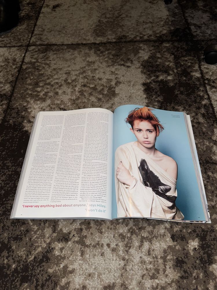 Love Magazine Spring/Summer Miley Cyrus 2014