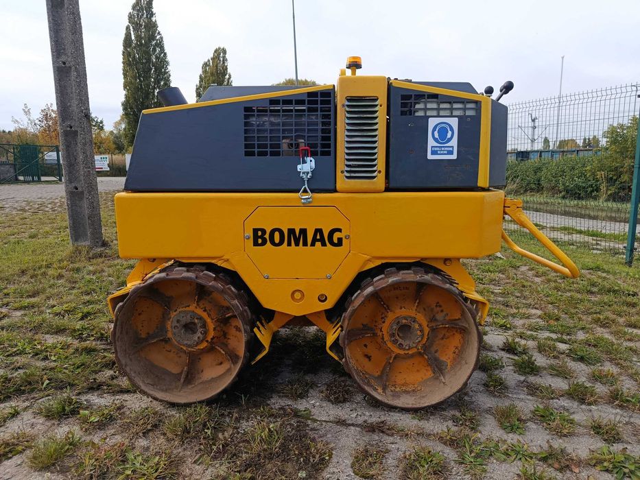 Walec Drogowy Okołkowany Bomag BW 85T z Wibracjami Mocno Doinwestowany