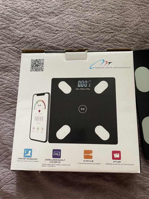 Умные электронные напольные весы InnoTeh c Bluetooth
