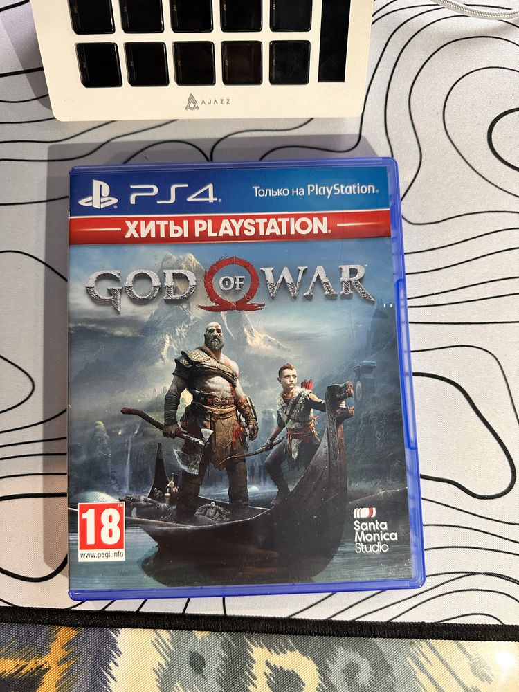 Диск God Of War 4 до PS4