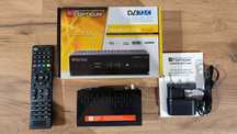 Dekoder Tuner DVB-T2/C Full HD 1080p H.265 OPTICUM, pilot samouczączy