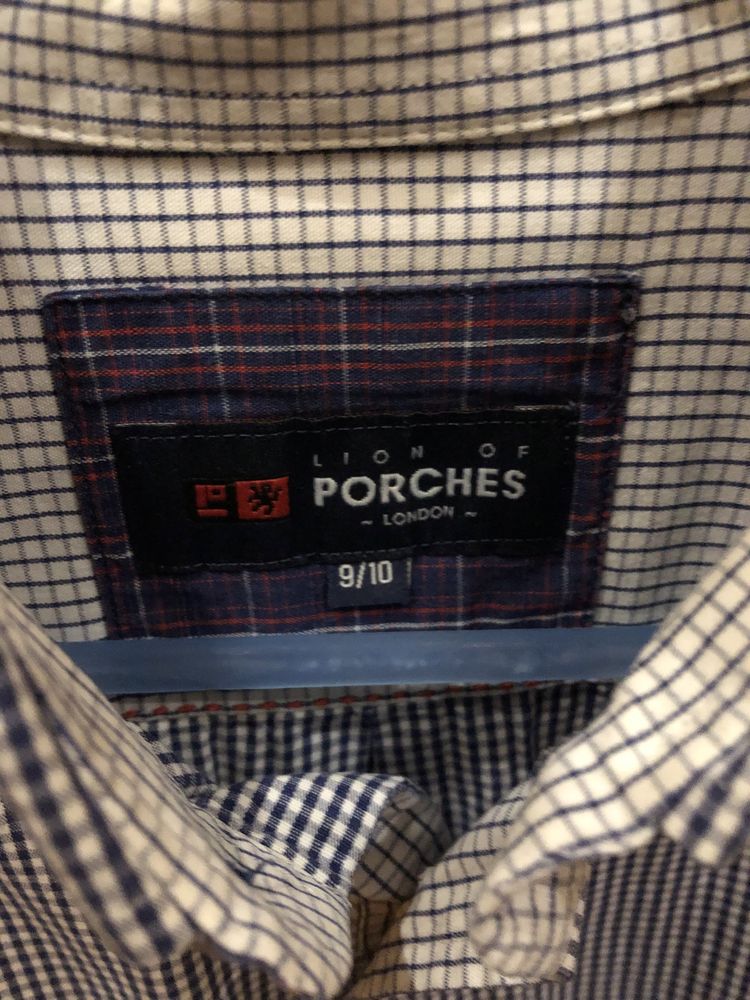 Camisa Lion of Porsches 9-10 anos