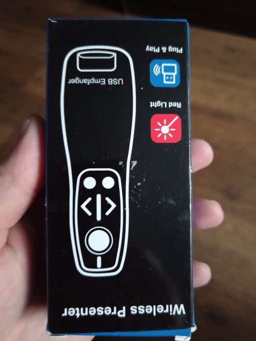 Указка - беспроводной презентер, кликер