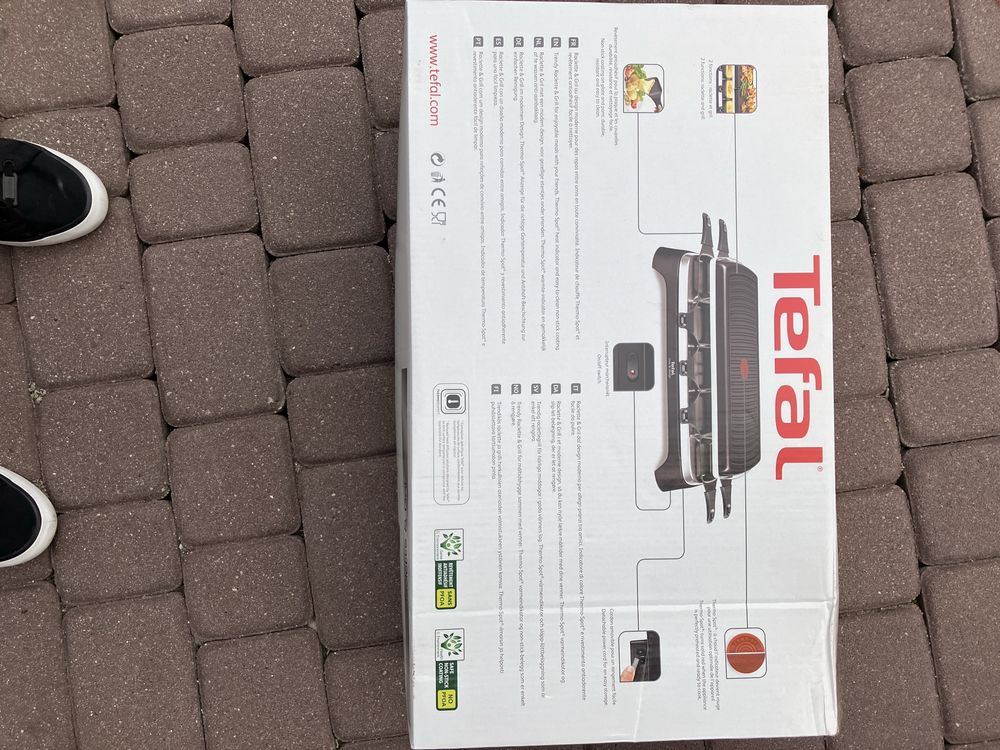 Grill elektryczny Tefal - nowy