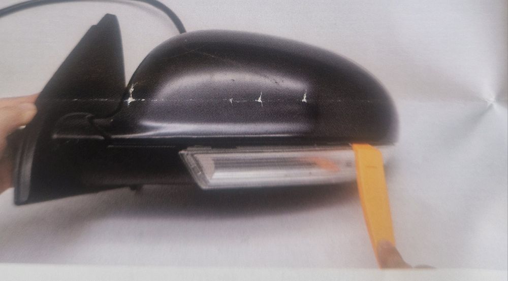 Piscas espelho Volkswagen.