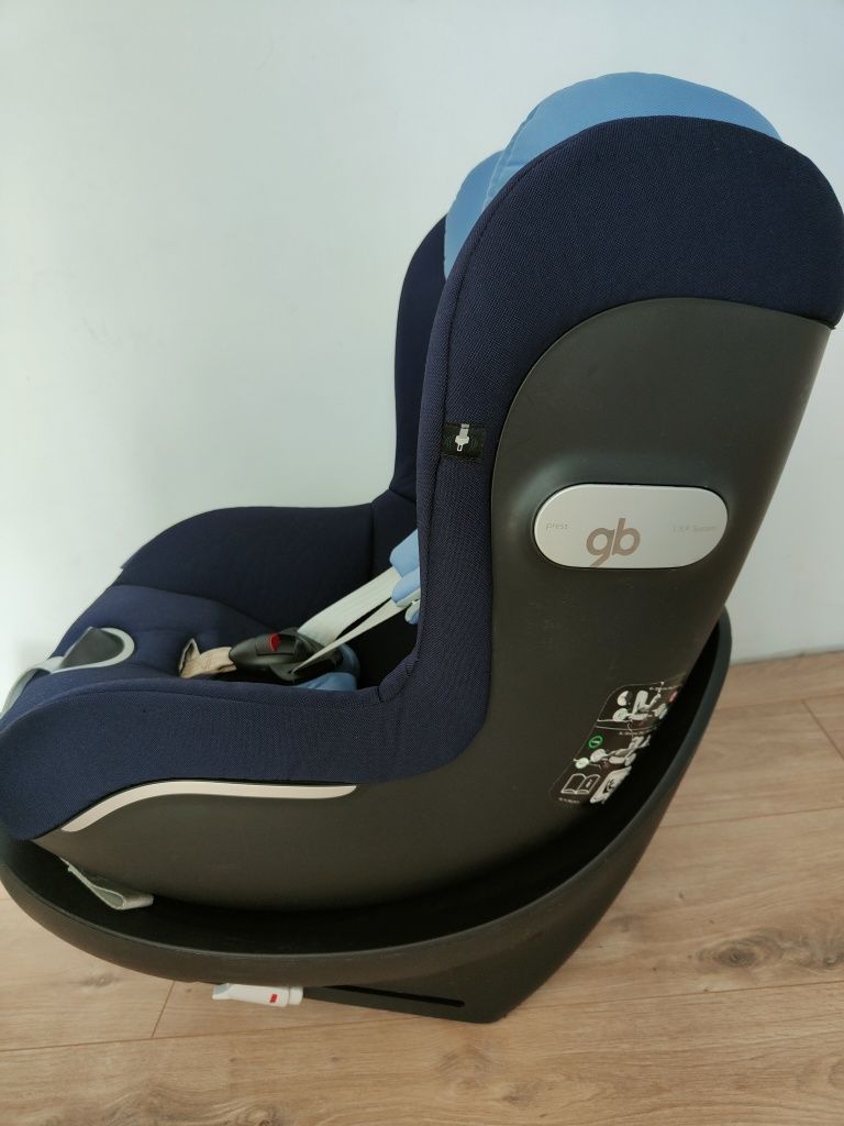 Fotelik z bazą GB Vaya 2 I-size Sapphire Blue 0-18 kg