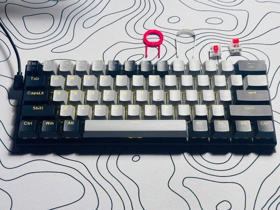 Klawiatura mechaniczna Cherry Red 60%