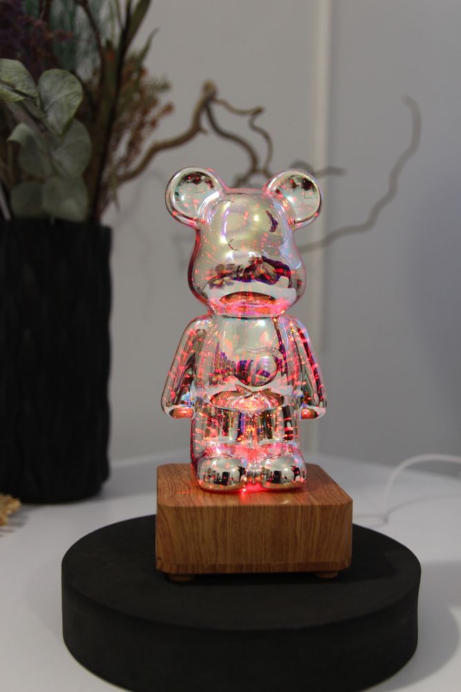 Мишка ночник RGB bearbrick