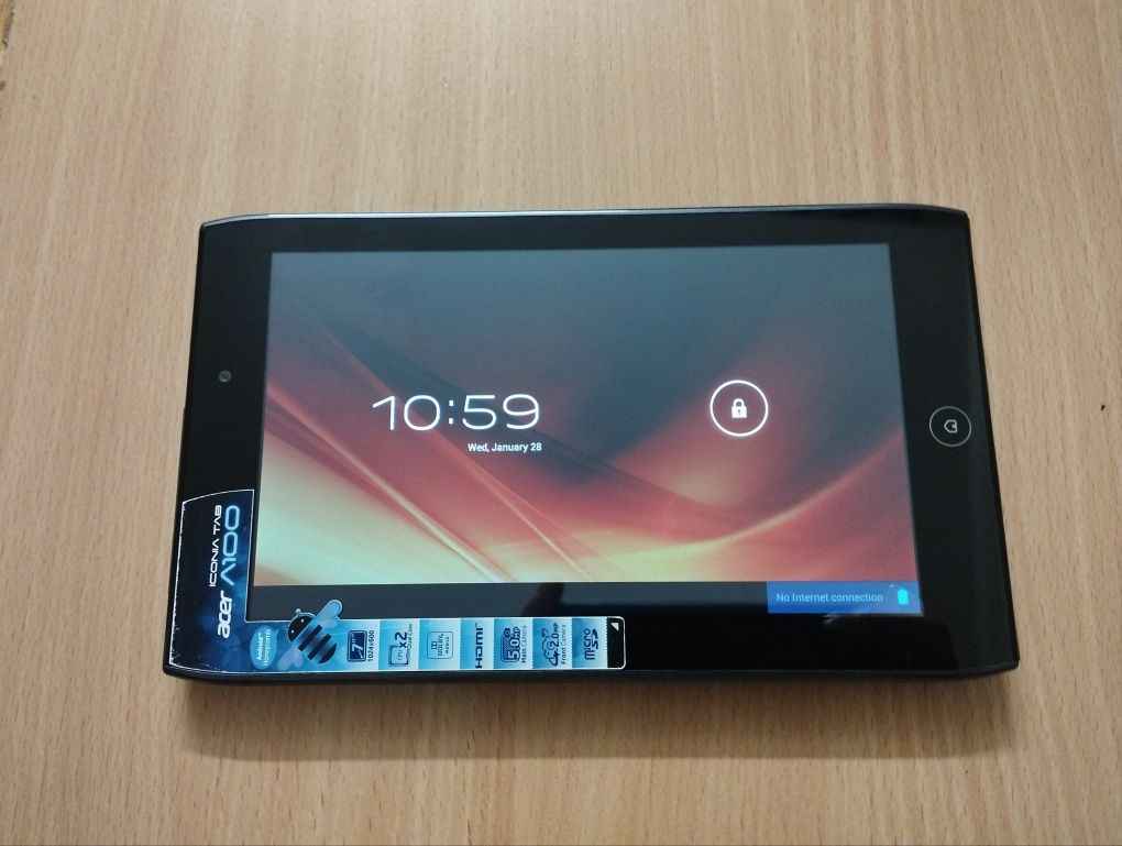 Планшет Acer Iconia Tab A100