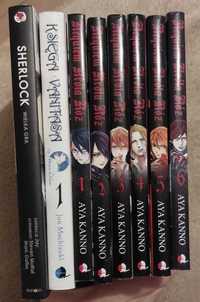 Box z mangami manga Sherlock Księga Vanitasa