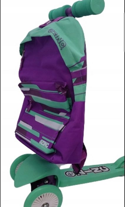 Nowa hulajnoga z plecakiem