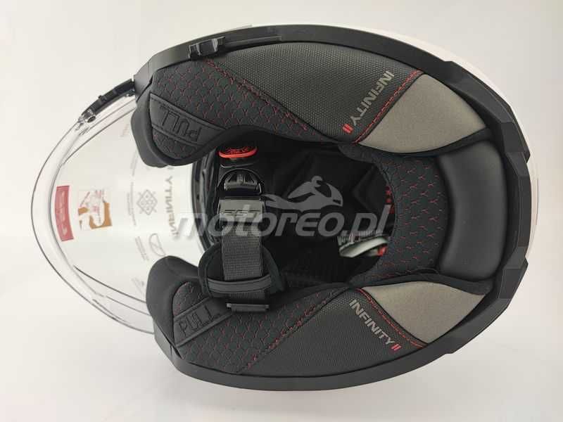 WYPRZEDAŻ Kask Otwarty Blenda LS2 OF603 INFINITY 2 Biały Połysk