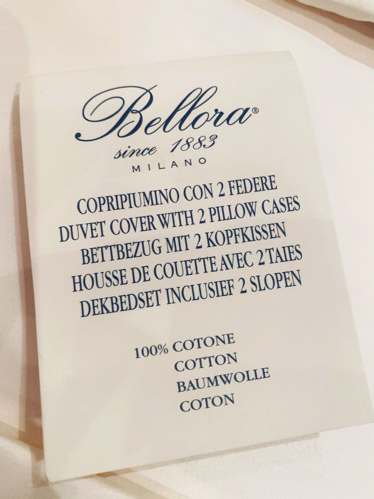 Постельное белье Bellora Milano.