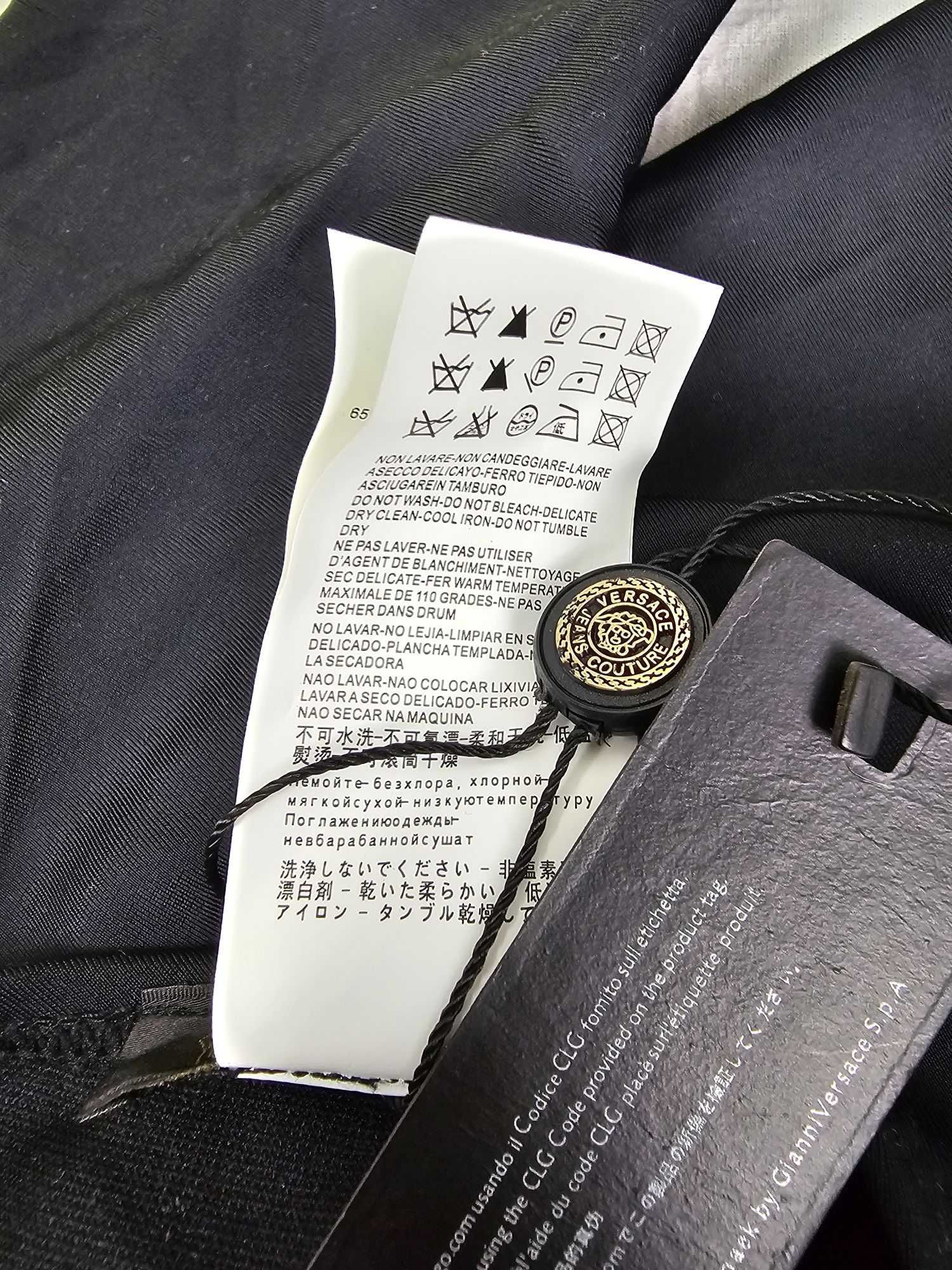 2pak Giani Versace  Leginsy Top czarne okazja Premium