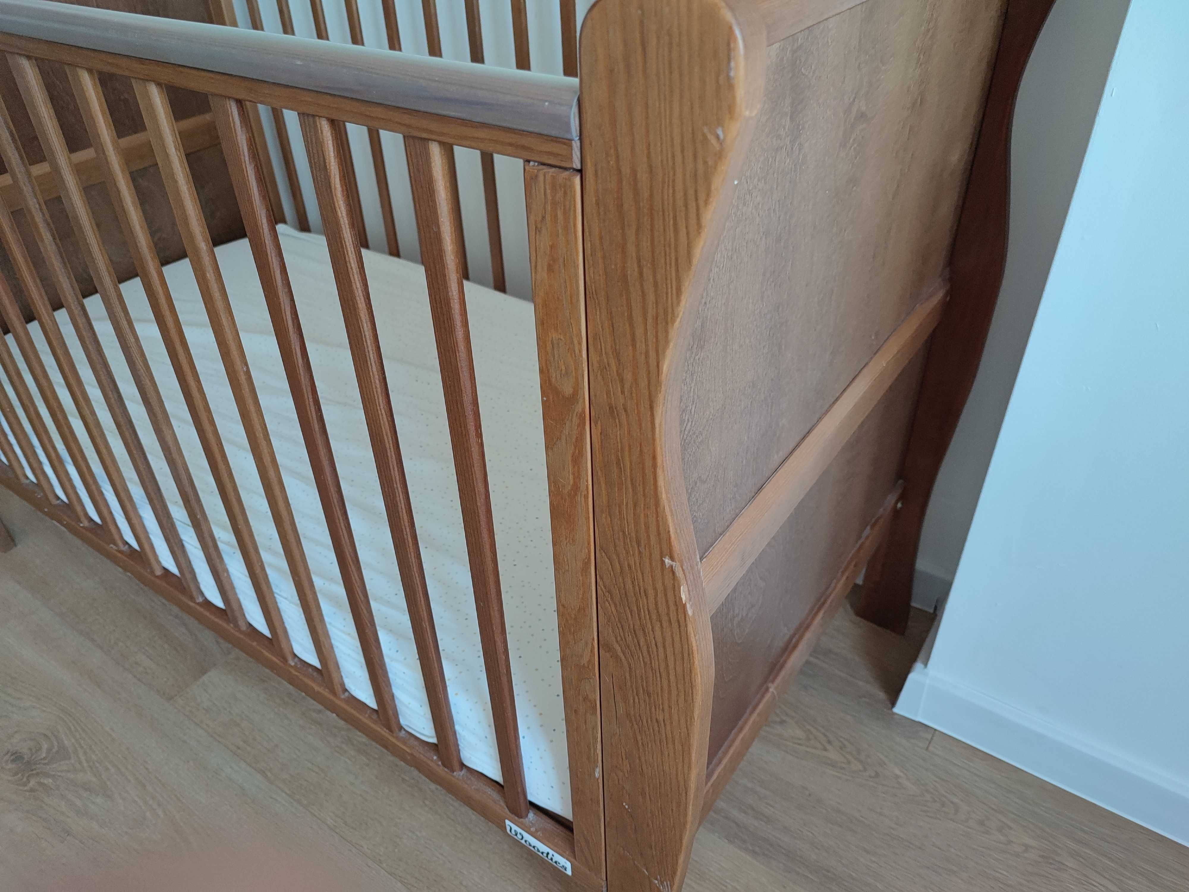 Łóżeczko niemowlęce Noble Cot 120×60 vintage - WOODIES