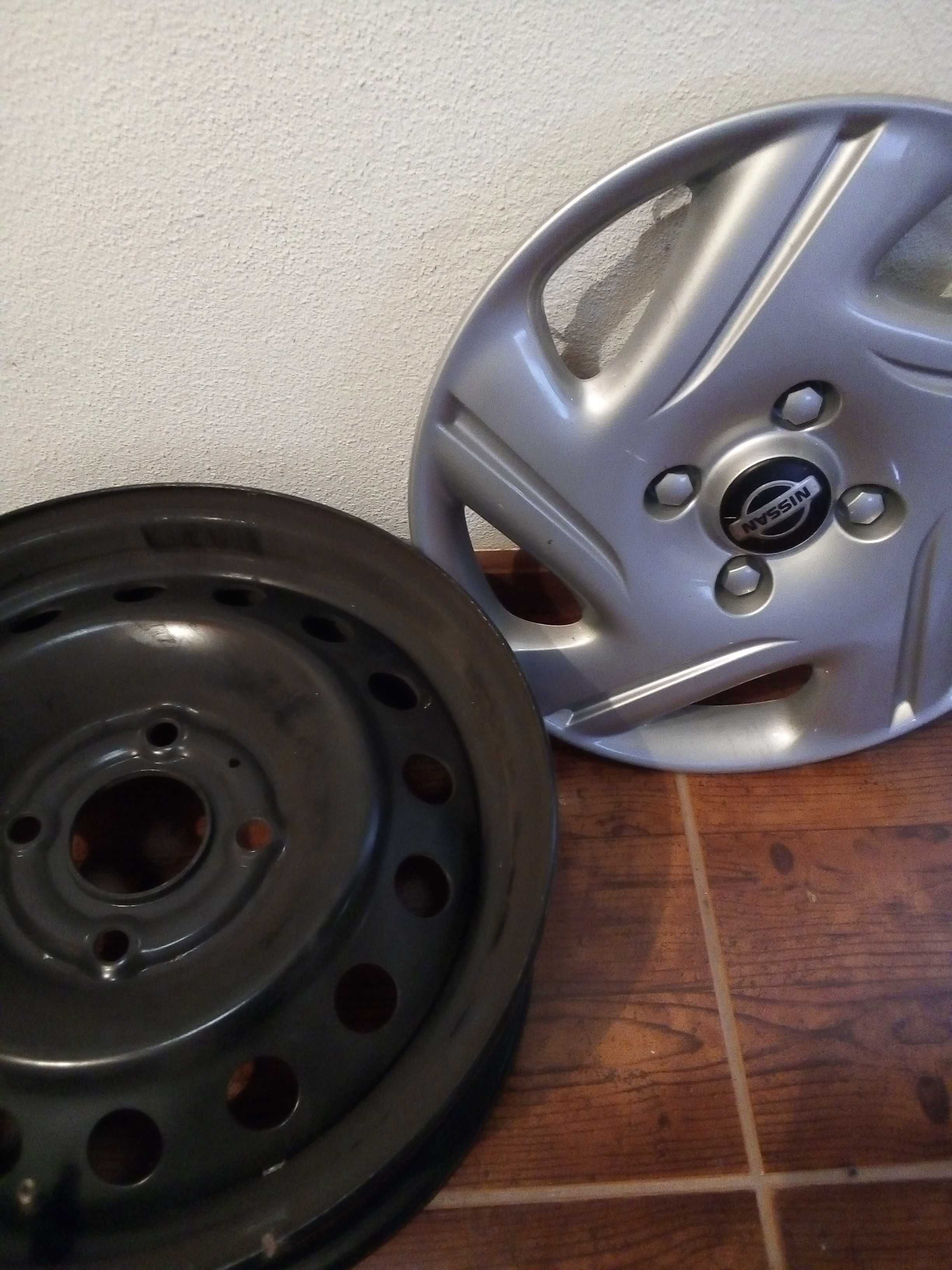 Jantes de ferro 15'' Nissan