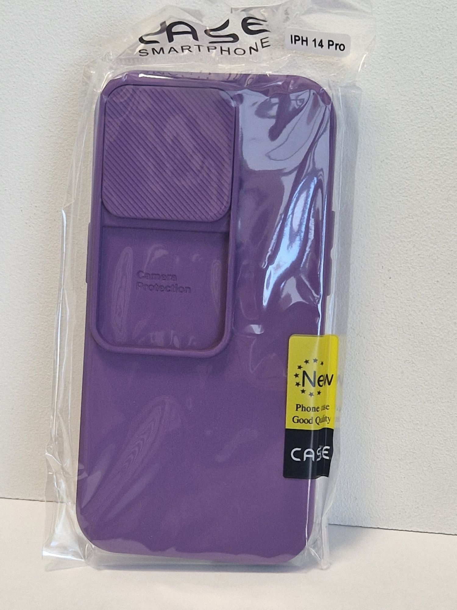 Camshield Soft do Iphone 14 Pro Fioletowy