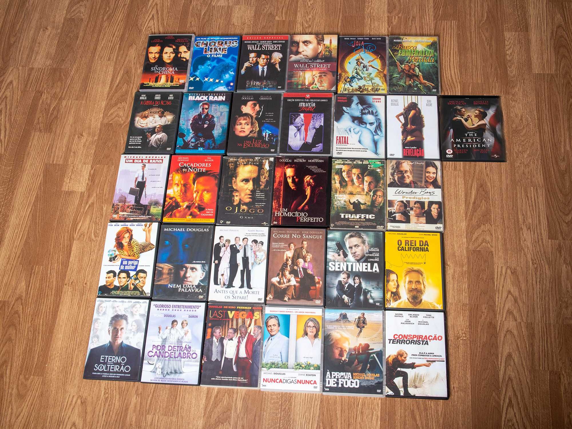 Michael Douglas DVD´S Originais