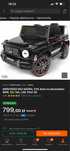 MERCEDES G63 SKÓRA, EVA Auto na akumulator 90W, 12v 7ah, LED, Pilot 2G