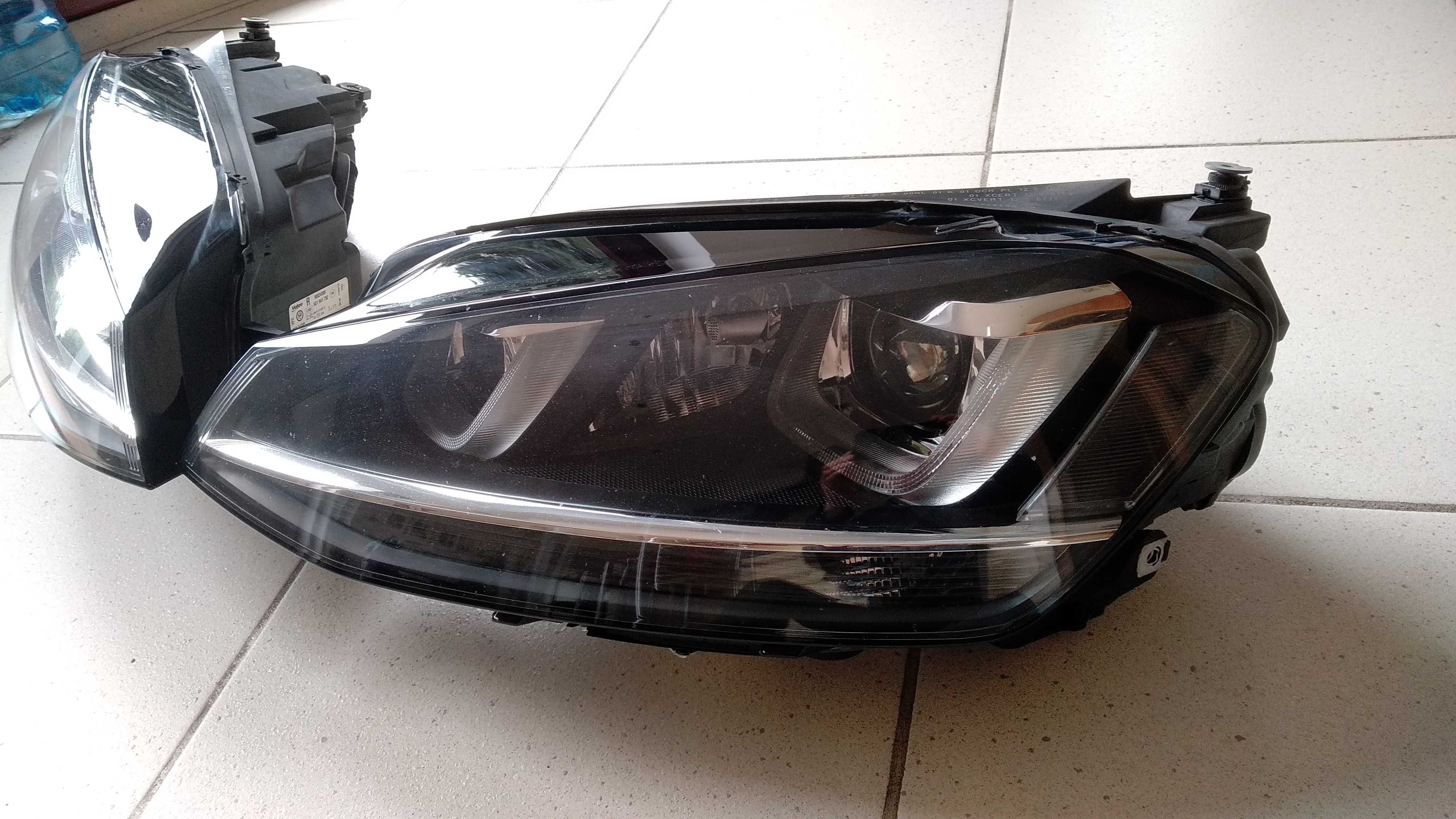 lampy przednie vw golf VII BI-xenon