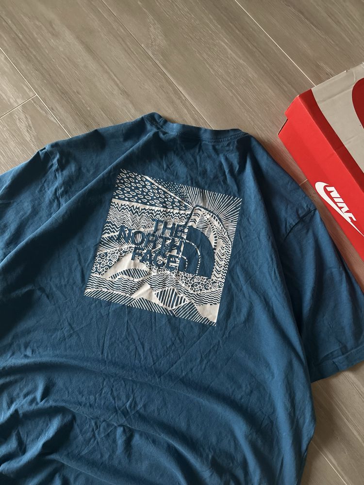 Футболка The north face box logo оригінал