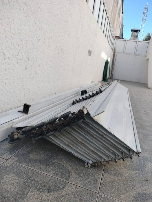 Portão de fole garagem