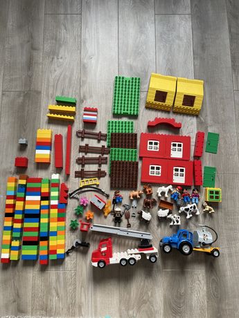 Лего ферма и пожарна станція