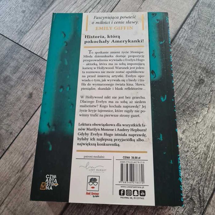 Siedmiu mężów Evelyn Hugo - Taylor Jenkins Reid