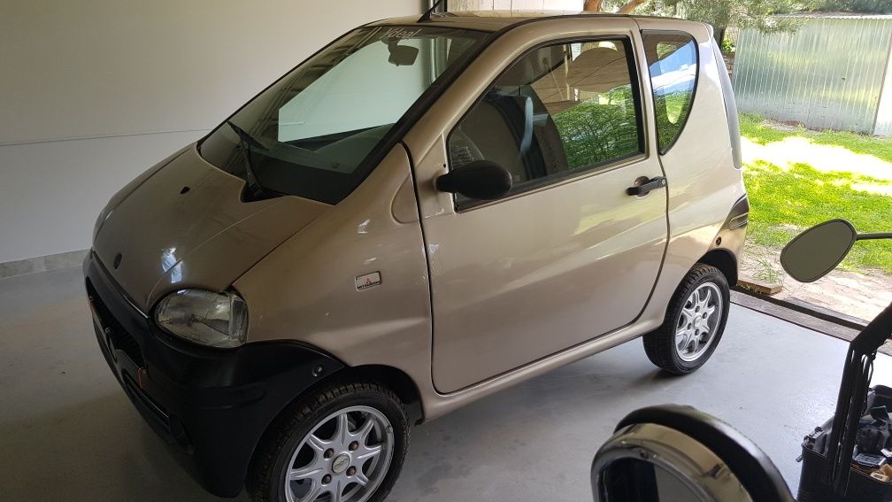 Mini car Aixam fajny.