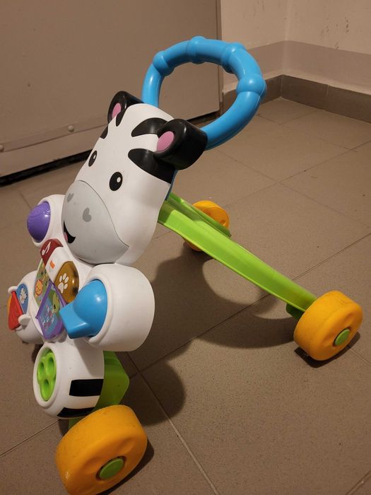 Chodzik zebra fisher price