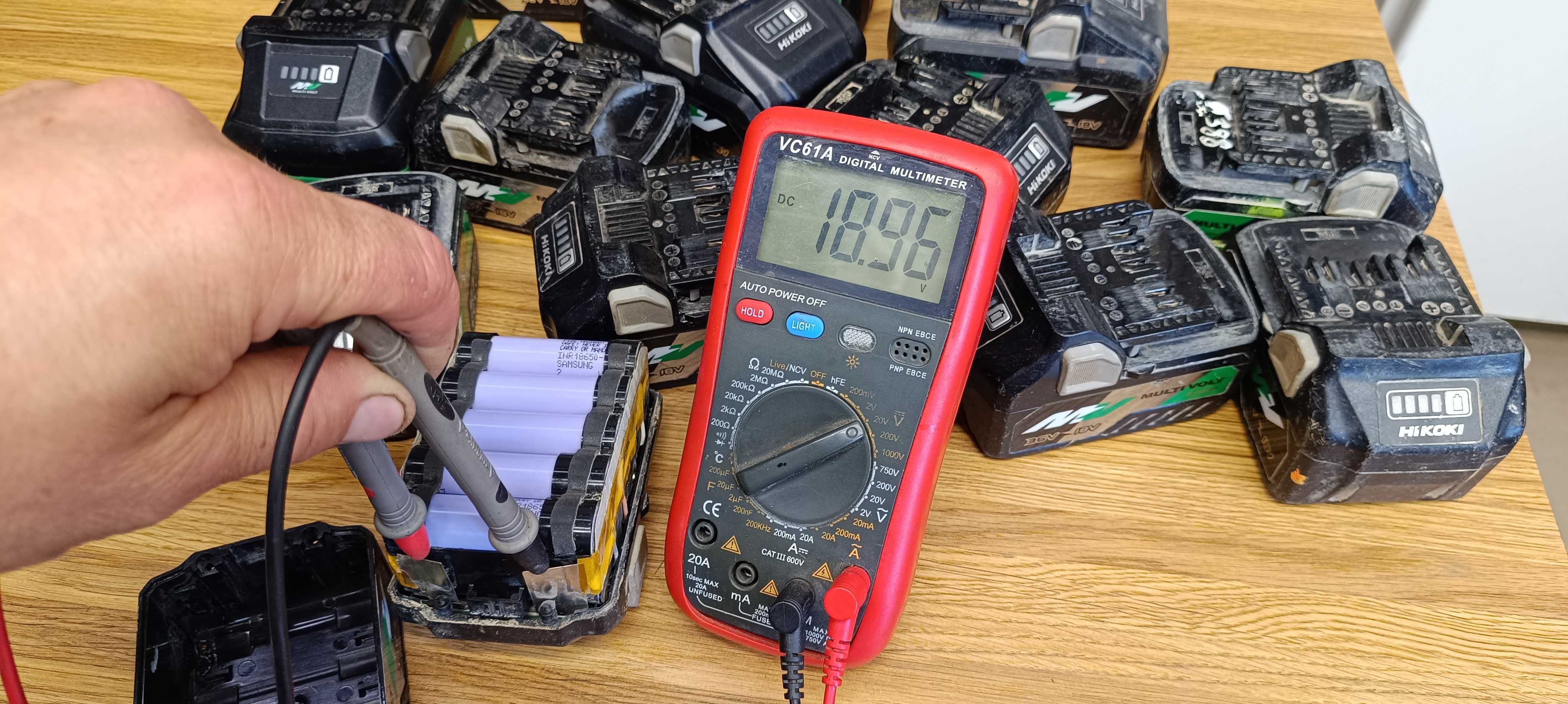високотокові  Samsung INR18650 25S (ціна за 10шт)-в зборі як на фото