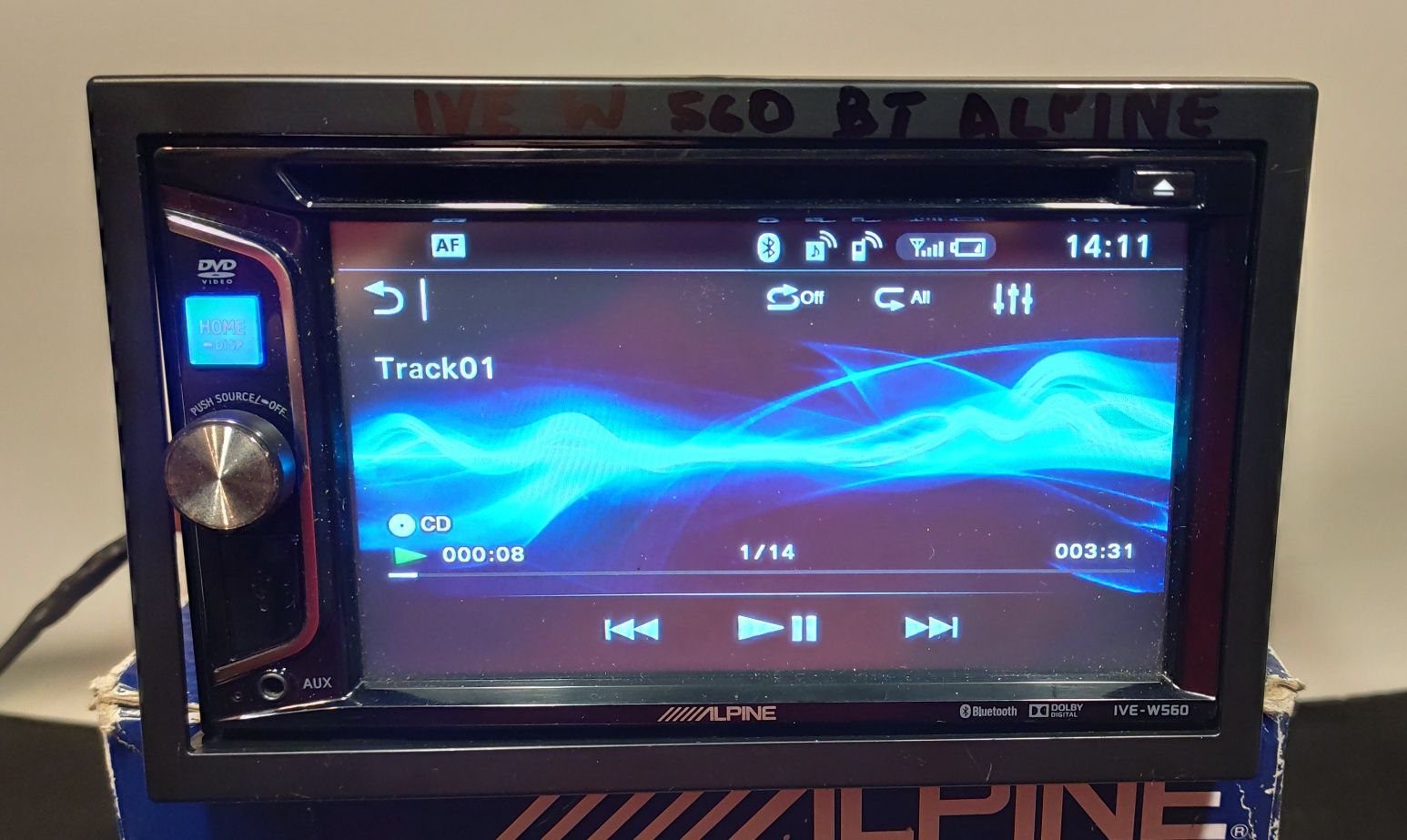 ALPINE IVE-W560 BT 2 DIN stacja multimedialna