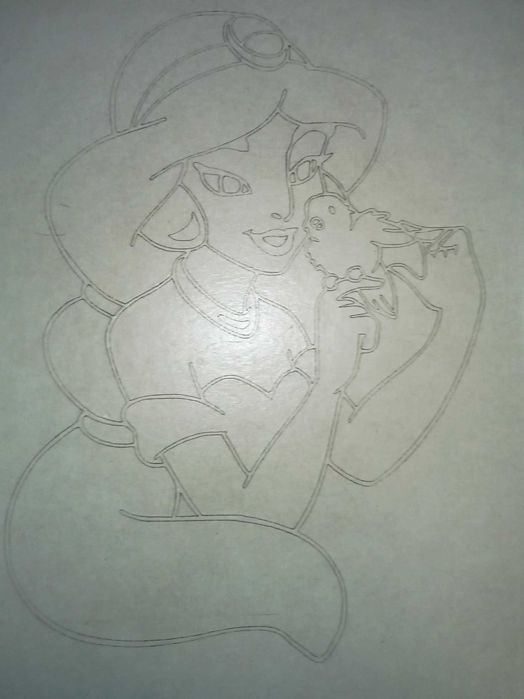 Набір карток для малювання піском. Розмір картки 260мм * 220мм