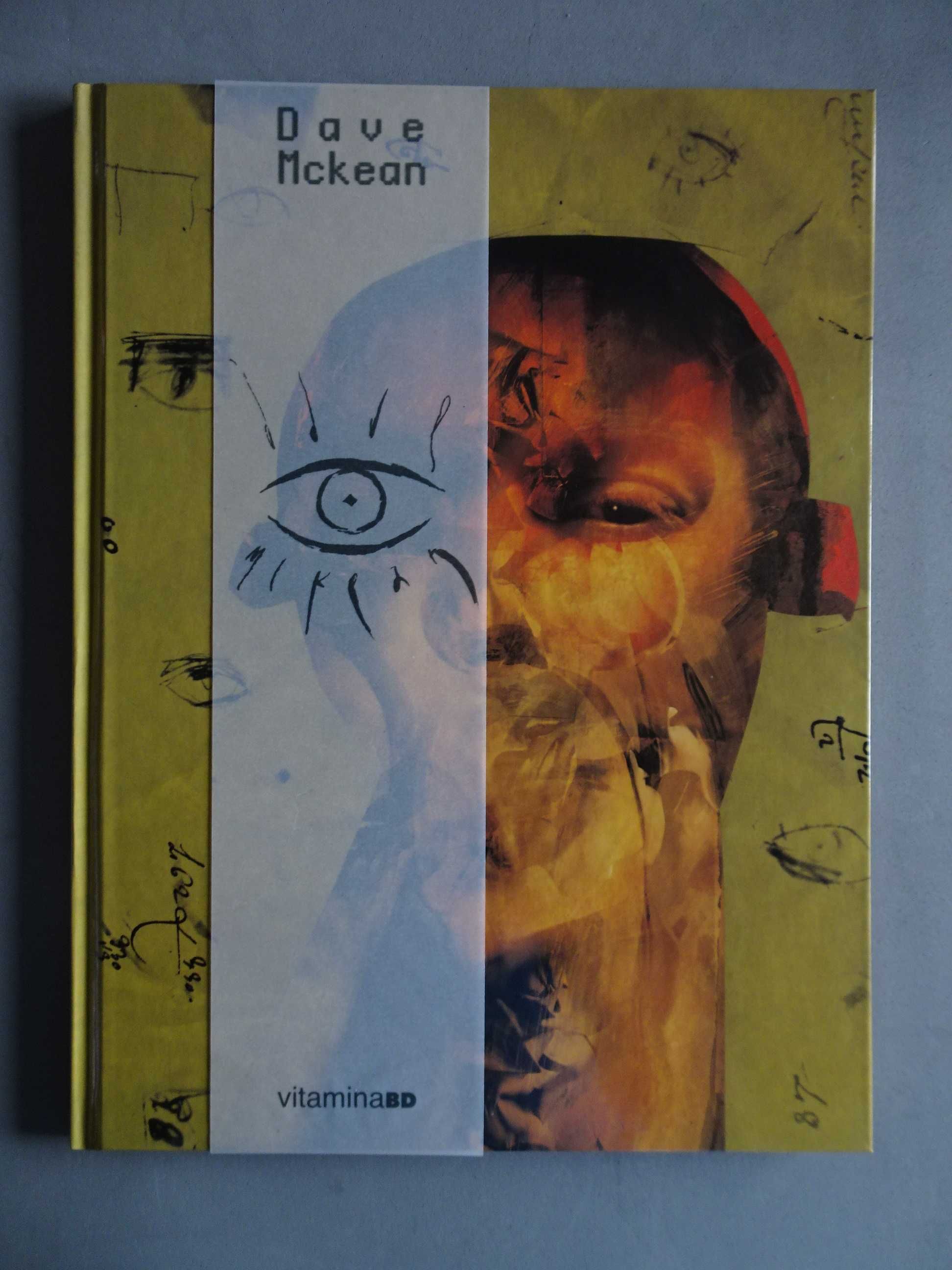 Livro Vitamina BD - O Olho - Dave McKean (capa dura)