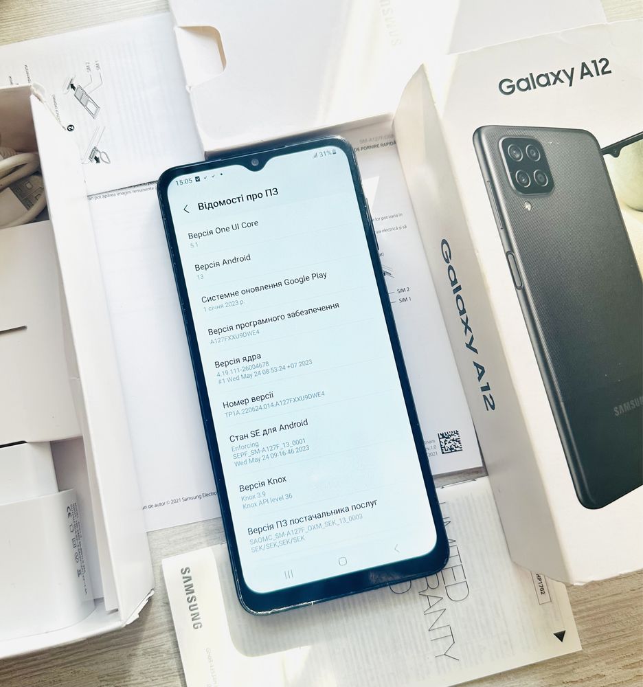 Samsung galaxy A12 4/64 - стан 8/10