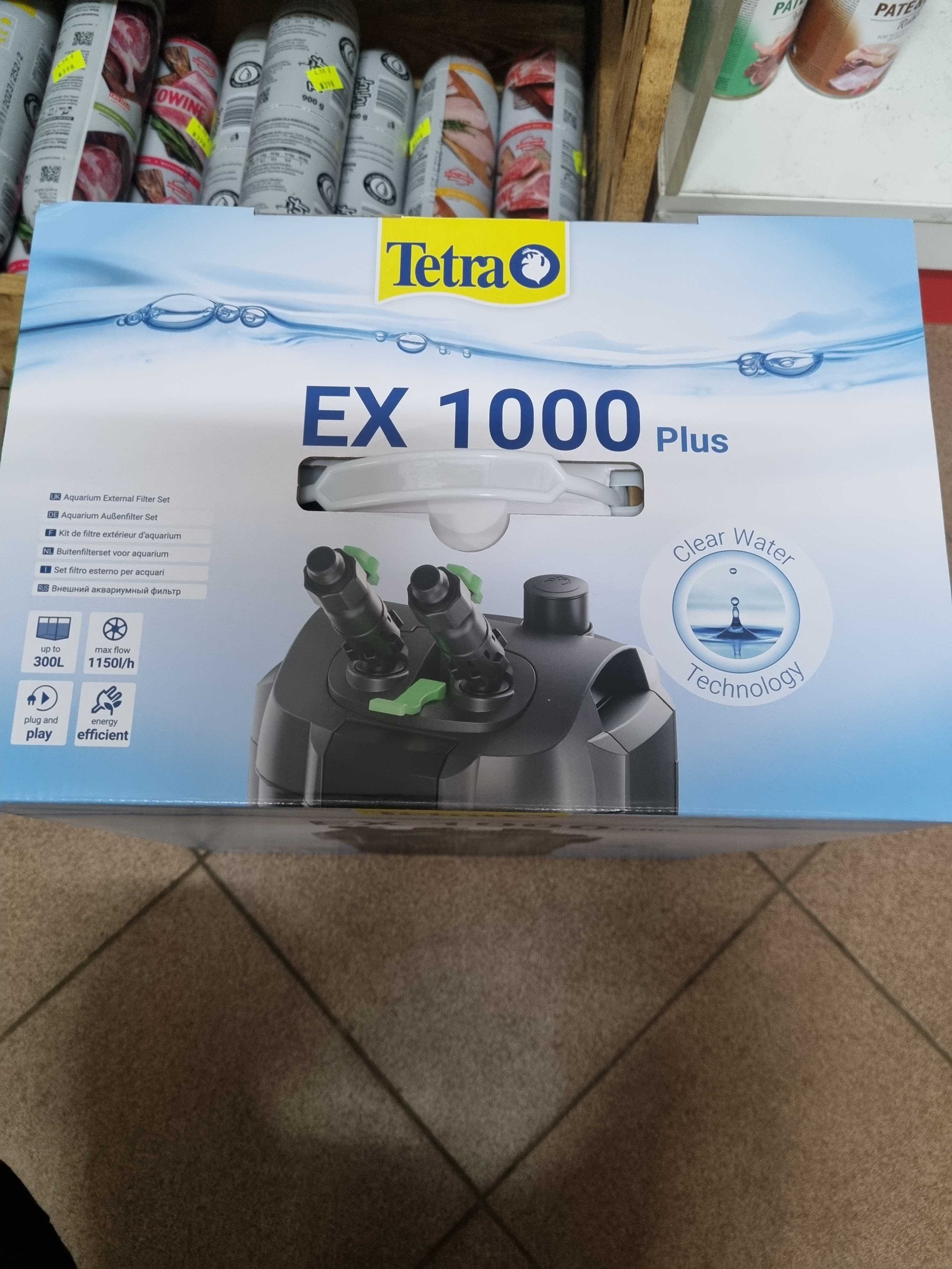 Tetra EX 1000 Plus 10,5W Filtr Zewnętrzny Do Akwarium 150-300l